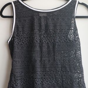 Black Lace Top